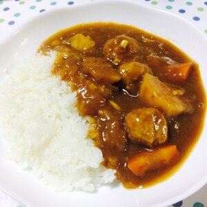 ☆肉団子カレーライス☆